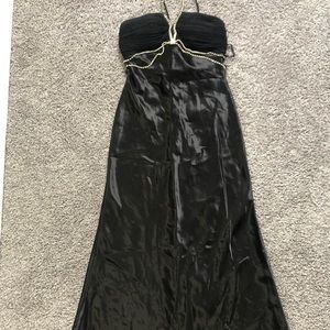 🐚🖤Black Goth Maxi Dress🖤🐚
